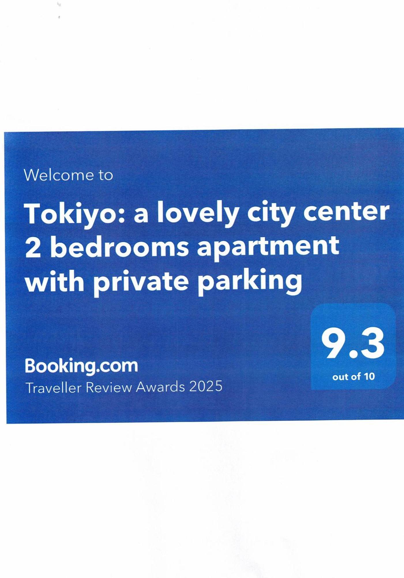 Tokiyo: A Lovely City Center 2 Bedrooms Apartment With Private Parking Szófia Kültér fotó